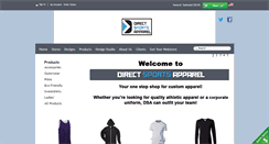 Desktop Screenshot of directsportsapparel.com